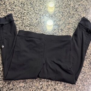 Lululemon Ribbed Cuff Ankle Tie  Cropped Leggings